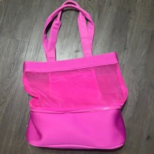 Magenta Pink Beach Bag